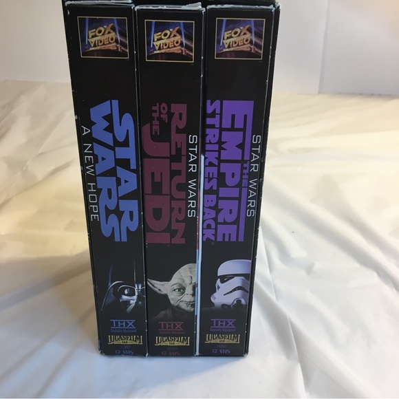 Fox Media Star Wars Trilogy Set Vhs Poshmark